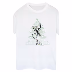 Disney - T-shirt THE NIGHTMARE BEFORE CHRISTMAS - Femme (Blanc)