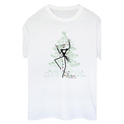 Disney - T-shirt THE NIGHTMARE BEFORE CHRISTMAS - Femme (Blanc)