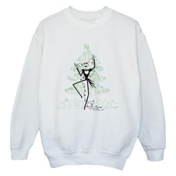 Disney - Sweat THE NIGHTMARE BEFORE CHRISTMAS - Garçon (Blanc)