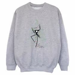 Disney - Sweat THE NIGHTMARE BEFORE CHRISTMAS - Garçon (Gris chiné)