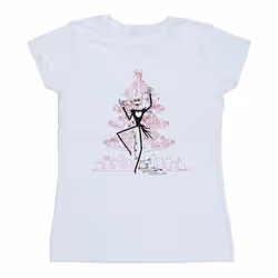 Disney - T-shirt THE NIGHTMARE BEFORE CHRISTMAS - Femme (Blanc)