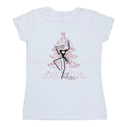 Disney - T-shirt THE NIGHTMARE BEFORE CHRISTMAS - Femme (Blanc)