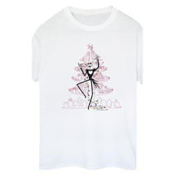 Disney - T-shirt THE NIGHTMARE BEFORE CHRISTMAS - Femme (Blanc)
