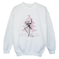 Disney - Sweat THE NIGHTMARE BEFORE CHRISTMAS - Garçon (Blanc)