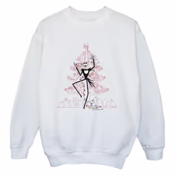 Disney - Sweat THE NIGHTMARE BEFORE CHRISTMAS - Garçon (Blanc)