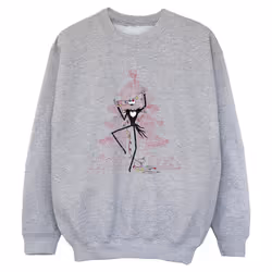 Disney - Sweat THE NIGHTMARE BEFORE CHRISTMAS - Garçon (Gris chiné)