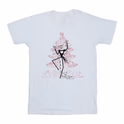 Disney - T-shirt THE NIGHTMARE BEFORE CHRISTMAS - Fille (Blanc)