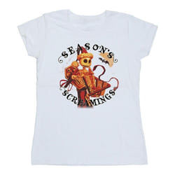 Disney - T-shirt THE NIGHTMARE BEFORE CHRISTMAS SEASONS SCREAMINGS - Femme (Blanc)