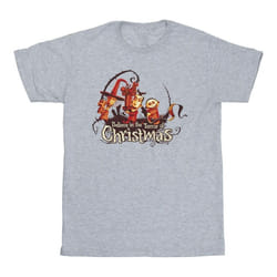 Disney - T-shirt THE NIGHTMARE BEFORE CHRISTMAS - Homme (Gris chiné)
