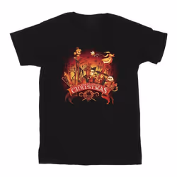 Disney - T-shirt THE NIGHTMARE BEFORE CHRISTMAS - Homme (Noir)