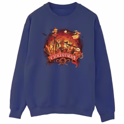 Disney - Sweat THE NIGHTMARE BEFORE CHRISTMAS - Homme (Bleu marine)