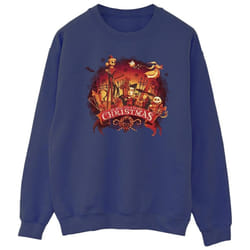 Disney - Sweat THE NIGHTMARE BEFORE CHRISTMAS - Homme (Bleu marine)