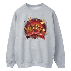 Disney - Sweat THE NIGHTMARE BEFORE CHRISTMAS - Homme (Gris chiné)