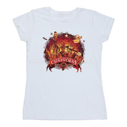 Disney - T-shirt THE NIGHTMARE BEFORE CHRISTMAS - Femme (Blanc)
