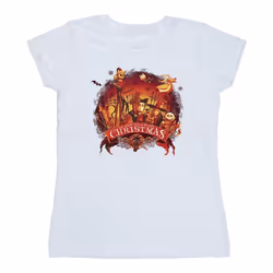 Disney - T-shirt THE NIGHTMARE BEFORE CHRISTMAS - Femme (Blanc)