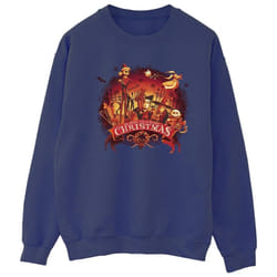 Disney - Sweat THE NIGHTMARE BEFORE CHRISTMAS - Femme (Bleu marine)