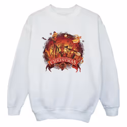 Disney - Sweat THE NIGHTMARE BEFORE CHRISTMAS - Garçon (Blanc)