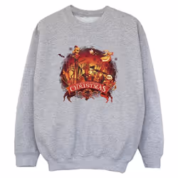 Disney - Sweat THE NIGHTMARE BEFORE CHRISTMAS - Garçon (Gris chiné)