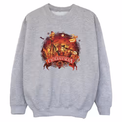 Disney - Sweat THE NIGHTMARE BEFORE CHRISTMAS - Garçon (Gris chiné)