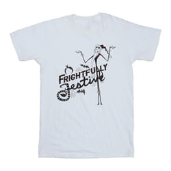 Disney - T-shirt THE NIGHTMARE BEFORE CHRISTMAS FRIGHTFULLY - Homme (Blanc)
