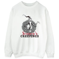 Disney - Sweat THE NIGHTMARE BEFORE CHRISTMAS SEASONS CREEPINGS - Homme (Blanc)