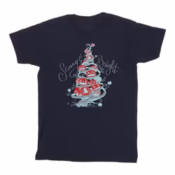 Disney - T-shirt THE NIGHTMARE BEFORE CHRISTMAS - Homme (Bleu marine)