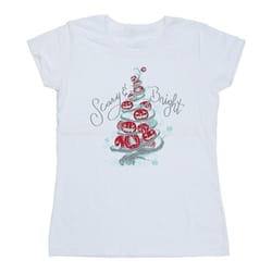 Disney - T-shirt THE NIGHTMARE BEFORE CHRISTMAS - Femme (Blanc)
