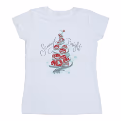 Disney - T-shirt THE NIGHTMARE BEFORE CHRISTMAS - Femme (Blanc)