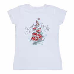Disney - T-shirt THE NIGHTMARE BEFORE CHRISTMAS - Femme (Blanc)