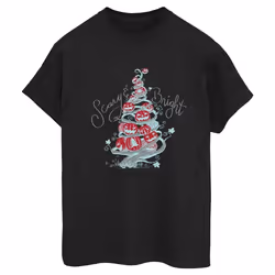 Disney - T-shirt THE NIGHTMARE BEFORE CHRISTMAS - Femme (Noir)