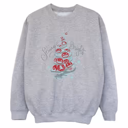 Disney - Sweat THE NIGHTMARE BEFORE CHRISTMAS - Garçon (Gris chiné)