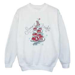 Disney - Sweat THE NIGHTMARE BEFORE CHRISTMAS - Fille (Blanc)