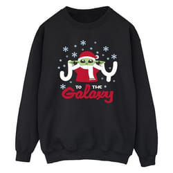 Star Wars - Sweat THE MANDALORIAN JOY TO THE GALAXY - Homme (Noir)