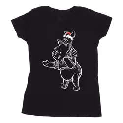 Disney - T-shirt - Femme (Noir)