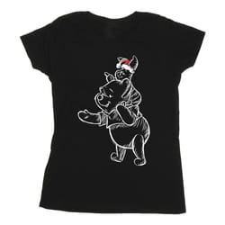 Disney - T-shirt - Femme (Noir)