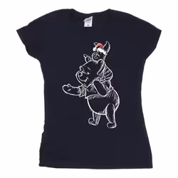 Disney - T-shirt - Femme (Bleu marine)