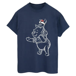 Disney - T-shirt - Femme (Bleu marine)