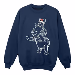 Disney - Sweat - Fille (Bleu marine)