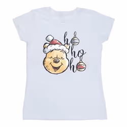 Disney - T-shirt HO HO HO - Femme (Blanc)
