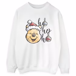 Disney - Sweat HO HO HO - Femme (Blanc)