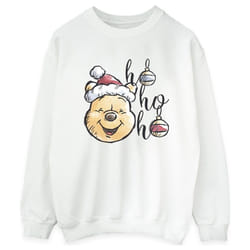 Disney - Sweat HO HO HO - Femme (Blanc)