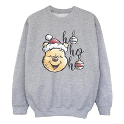 Disney - Sweat HO HO HO - Fille (Gris chiné)