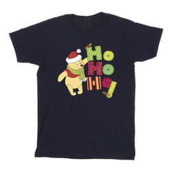 Disney - T-shirt HO HO HO - Homme (Bleu marine)