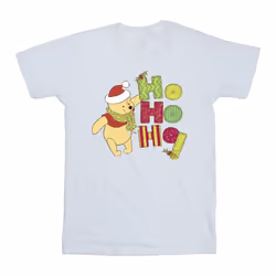Disney - T-shirt HO HO HO - Homme (Blanc)