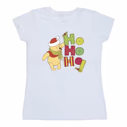 Disney - T-shirt HO HO HO - Femme (Blanc)