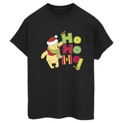 Disney - T-shirt HO HO HO - Femme (Noir)