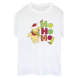Disney - T-shirt HO HO HO - Femme (Blanc)