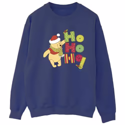 Disney - Sweat HO HO HO - Femme (Bleu marine)