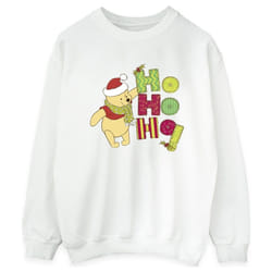 Disney - Sweat HO HO HO - Femme (Blanc)