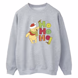 Disney - Sweat HO HO HO - Femme (Gris chiné)